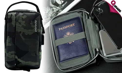 Porodo Convenient Mini Storage Bag with USB!